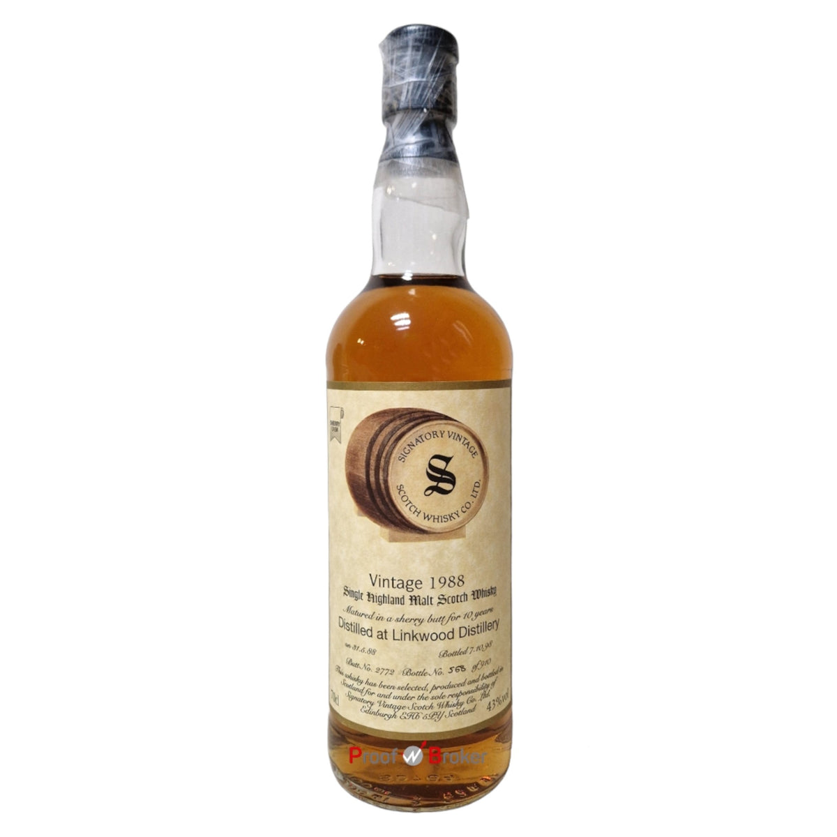 Linkwood 1988 Signatory Vintage Collection 0,7 L