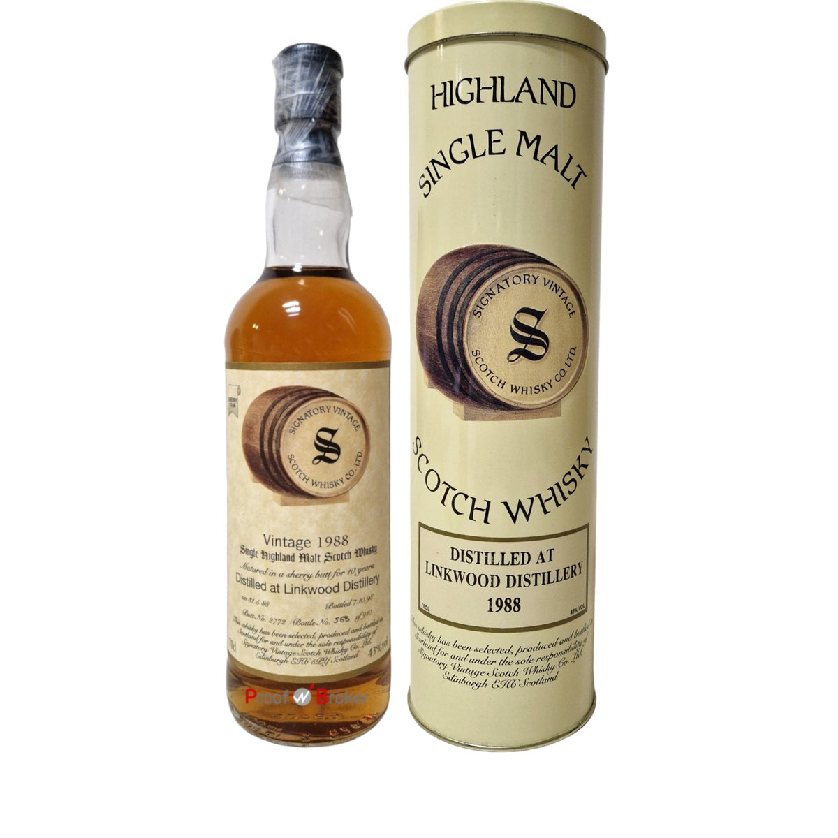 Linkwood 1988 Signatory Vintage Collection 0,7 L