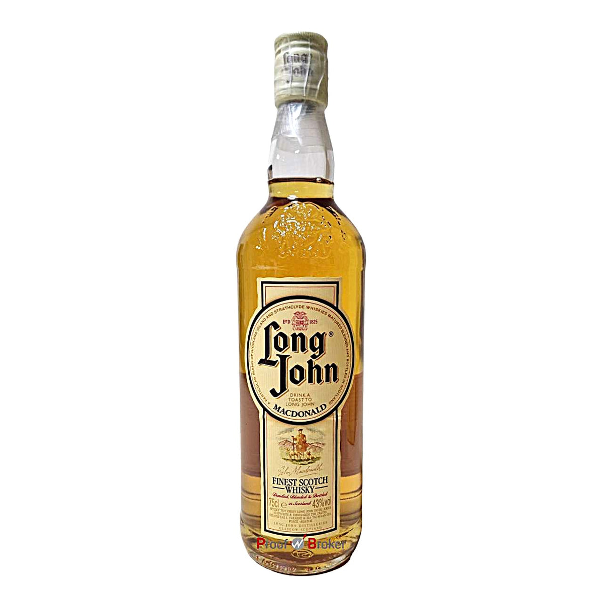 Long John Finest Scotch Whisky 1980s 0,75 L