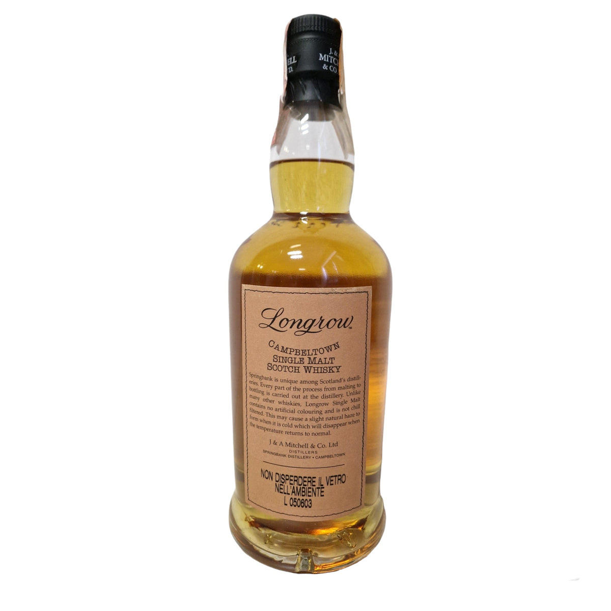 Longrow 1993 10 Years Campbeltown 0,7 L