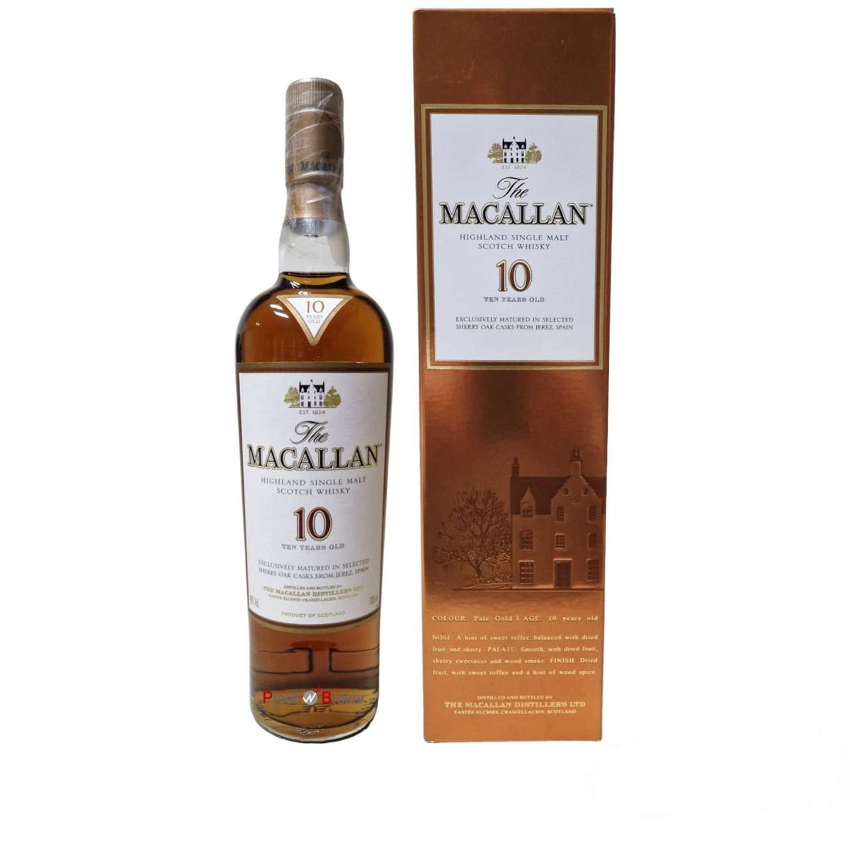 Macallan 10 Years Sherry Oak 0,7 L