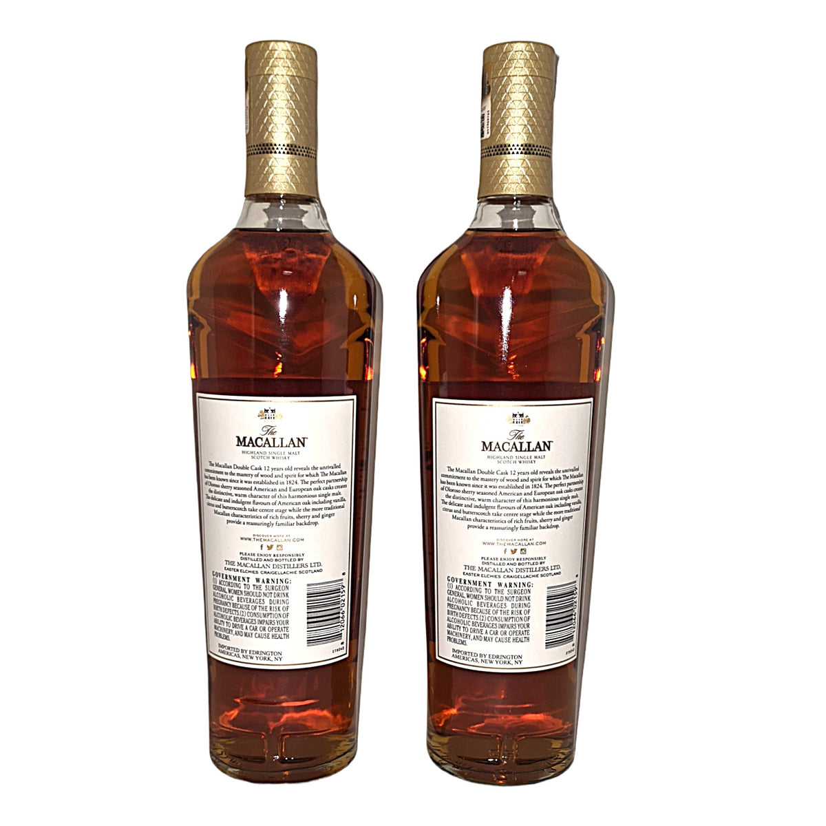 Macallan 12 Year Double Cask Twin Pack Limited Edition Year of the Pig 2 x 0,75 L