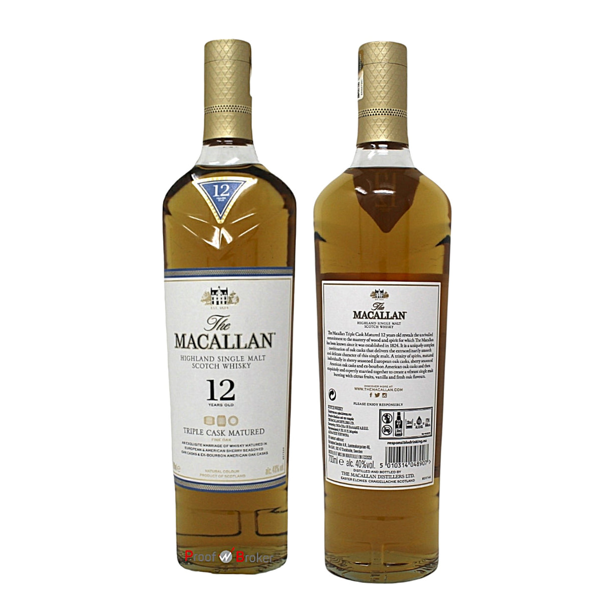 Macallan 12 Years Triple Cask 0,7 L