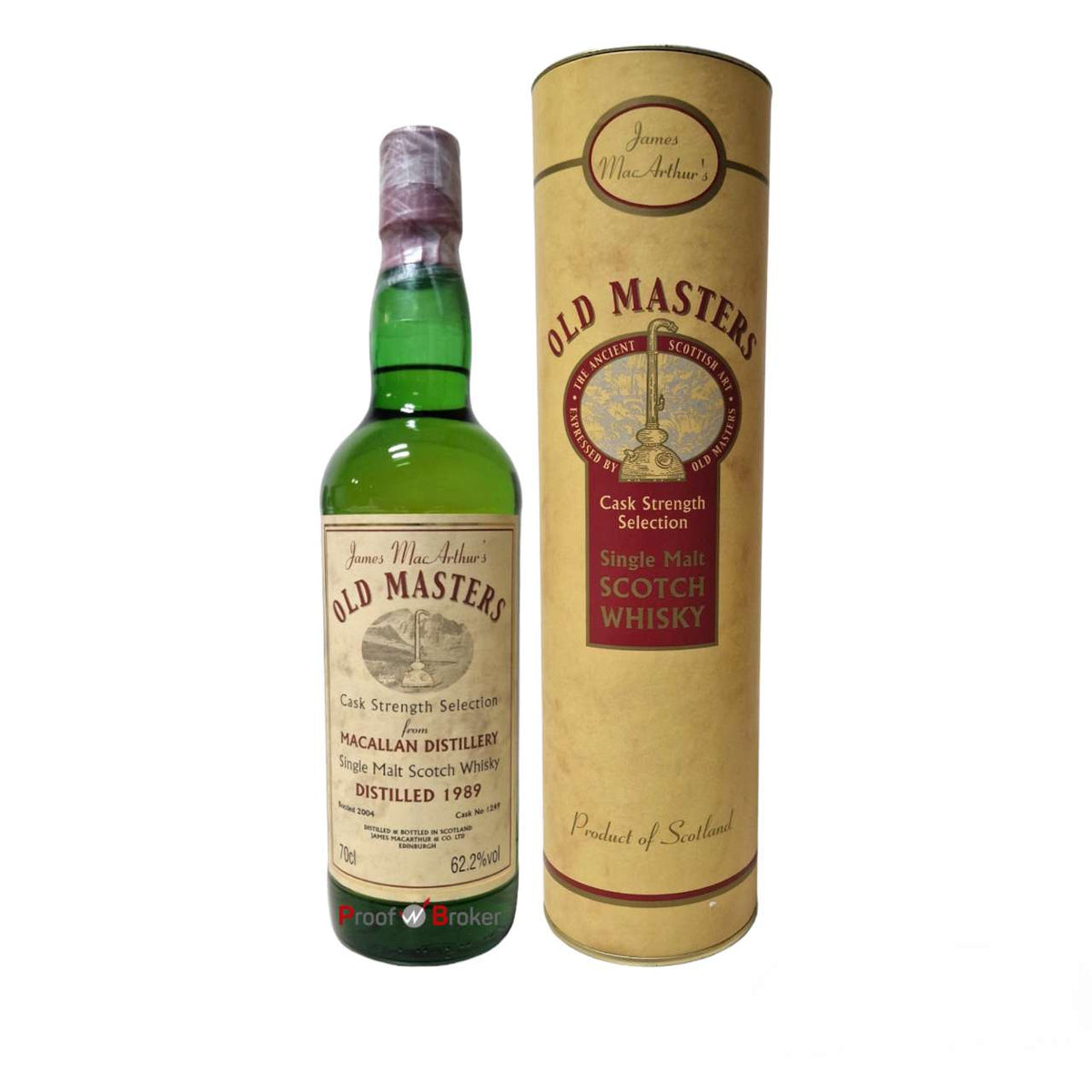 Macallan 1989 James MacArthur Cask Strength Selection 0,7 L