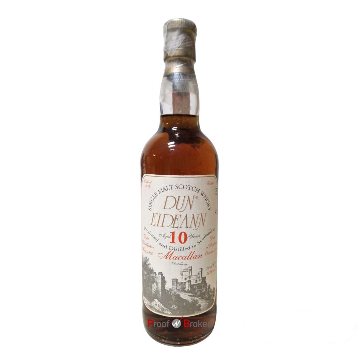Macallan 1990 Dun Eideann 10 Years Old 0,7 L