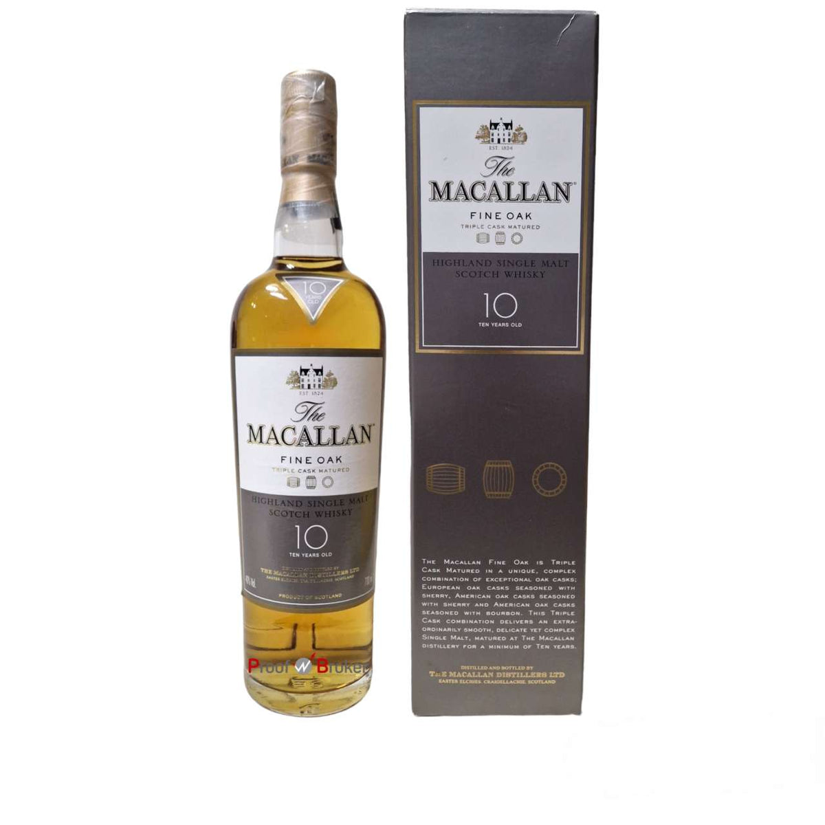 Macallan Fine Oak 10 Years Old 0,7 L