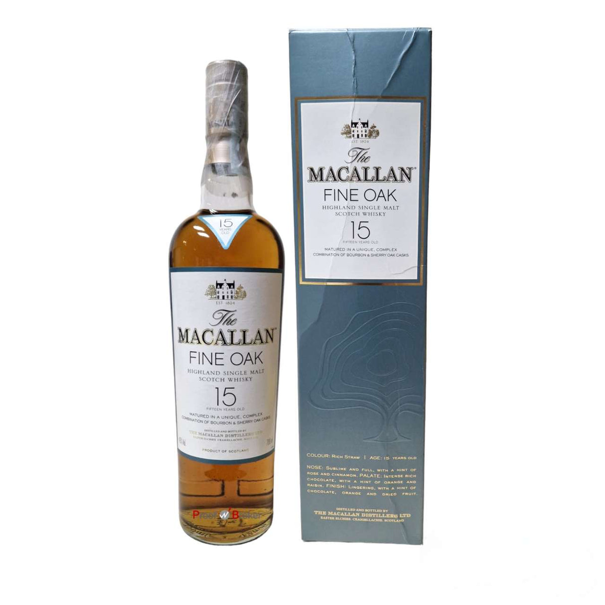 Macallan Fine Oak 15 Years Old Light Label 0,7 L