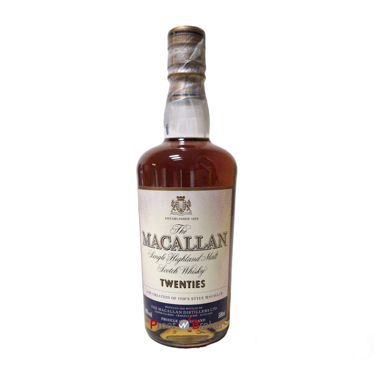 Macallan Travel Series 1920s Decades Twenties 0,5 L