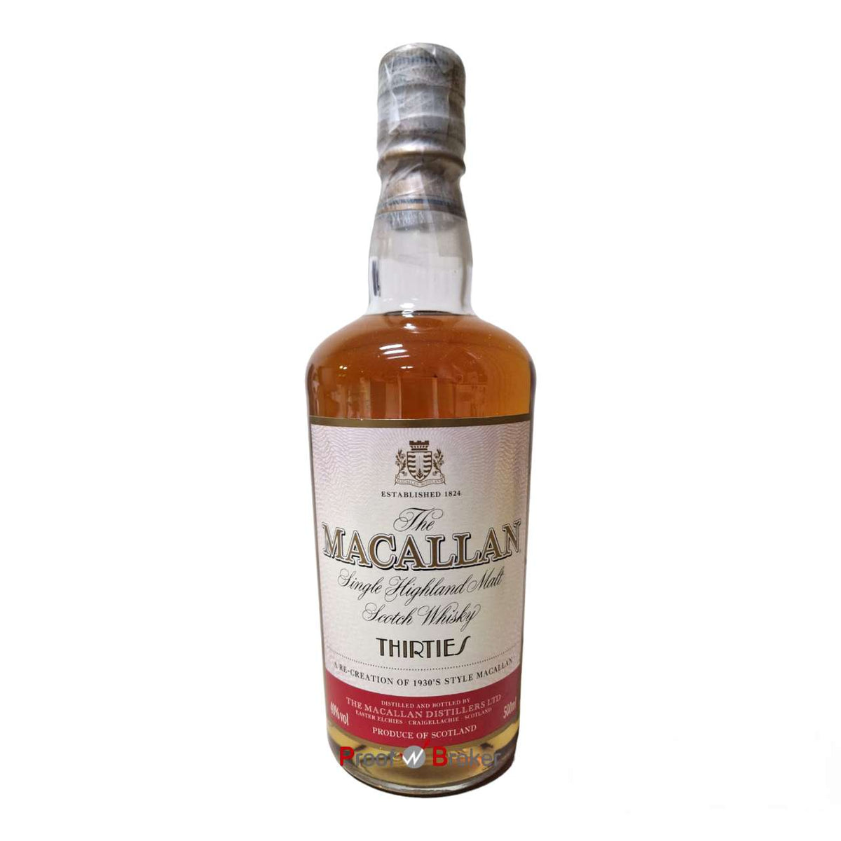 Macallan Travel Series 1930s Decades Thirties 0,5 L