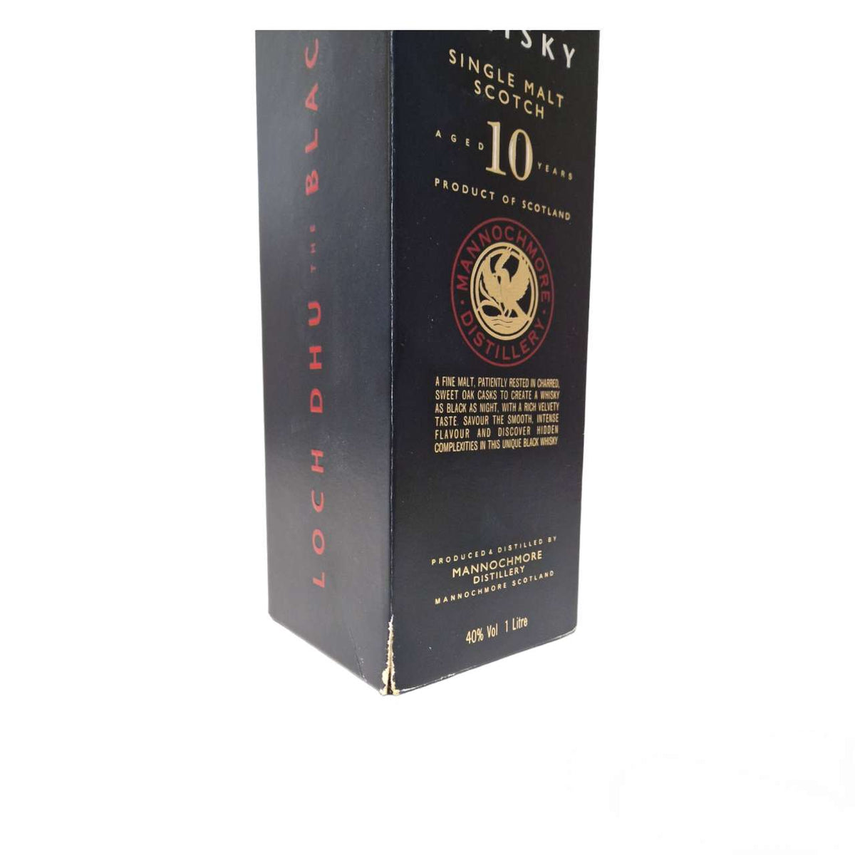 Mannochmore Loch Dhu 10 Years The Black Whisky 1,0 L