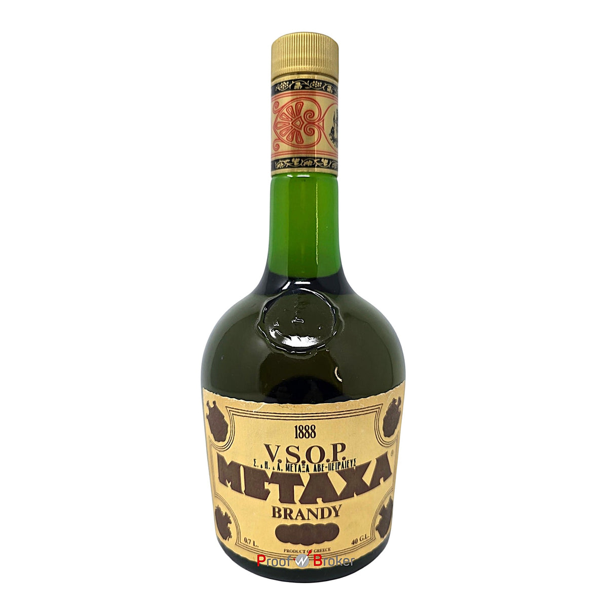 Metaxa 1888 VSOP Greek Brandy Bottled 1970s 0,7 L