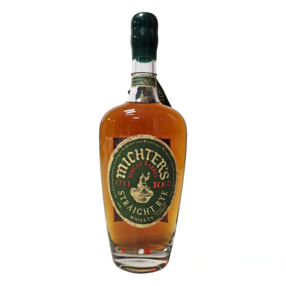 Michter's 10 Years Single Barrel Straight Rye 2016 0,7 L