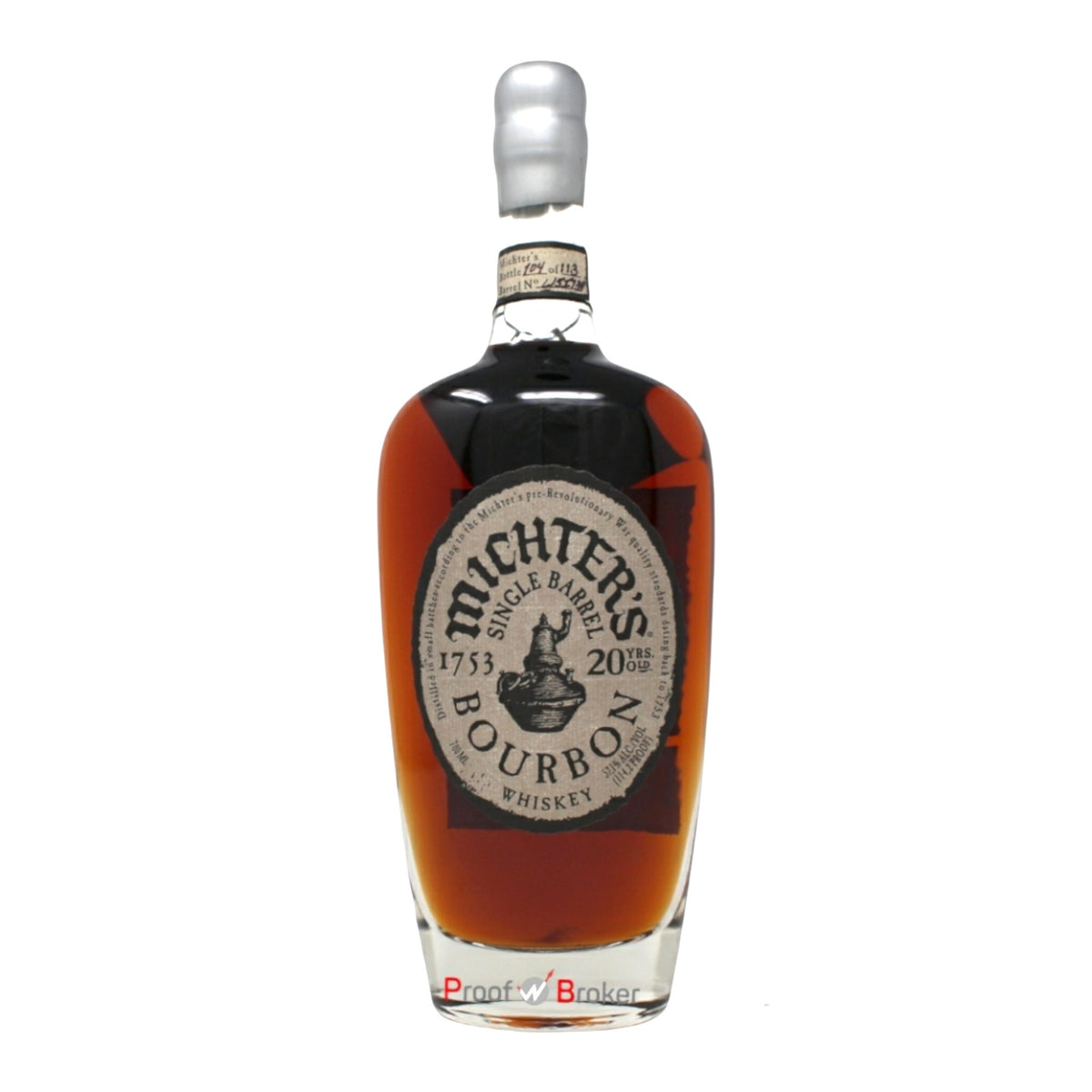 Michter's 20 Years Old Single Barrel Bourbon Release ( 2015 ) 0,7 L