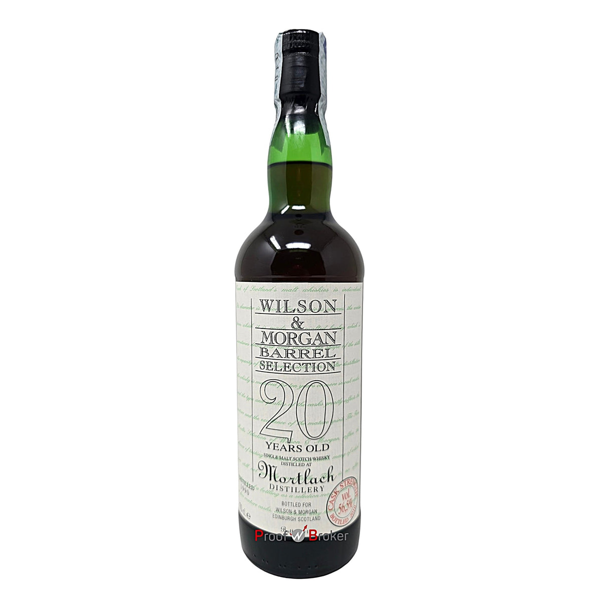 Mortlach 20 Years Old 1990-2010 Wilson & Morgan Barrel Selection 0,7 L