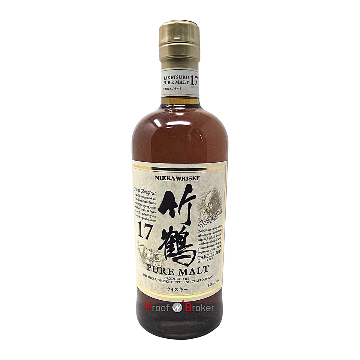 Nikka Taketsuru 17 Years Old Pure Malt Whisky 0,7 L