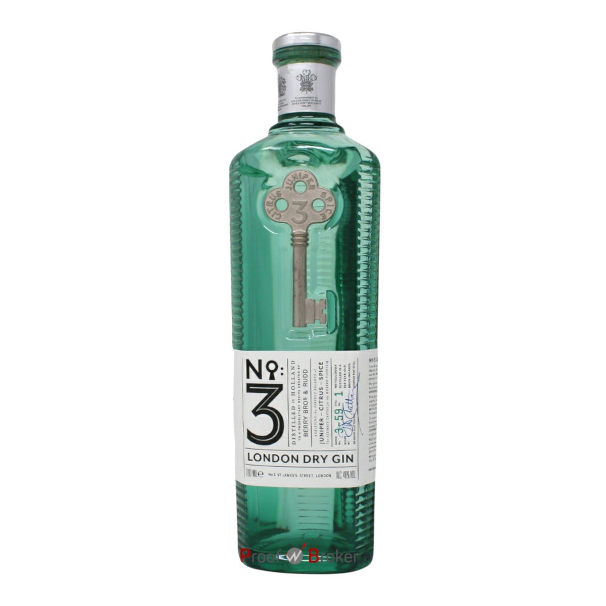 No.3 London Dry Gin 0,7 L