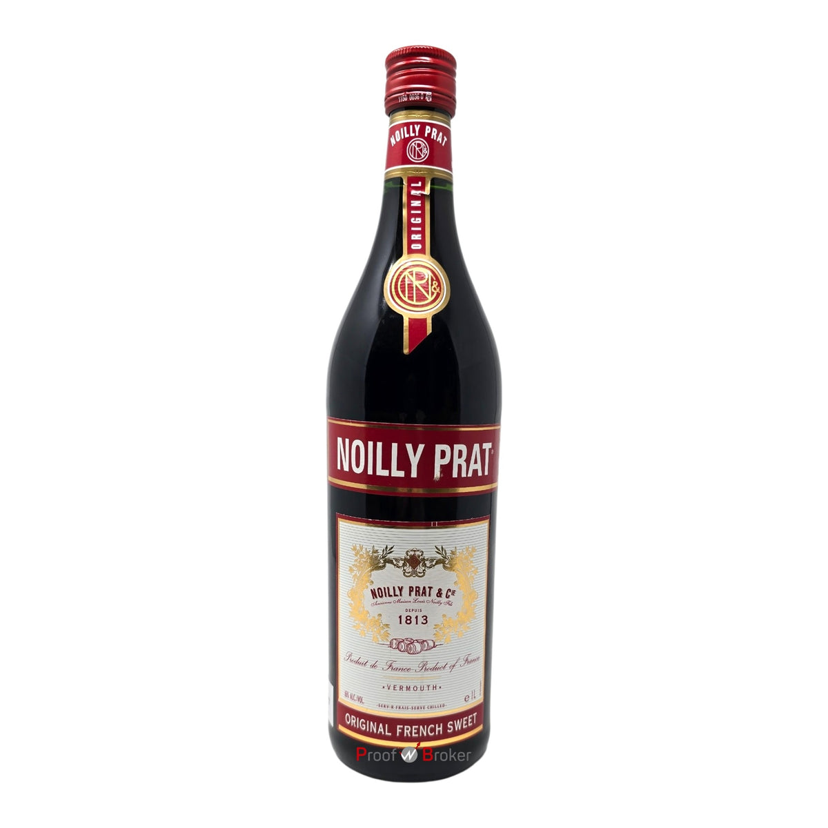 Noilly Prat Rouge Original French Sweet Vermouth Alte Version 1,0 L