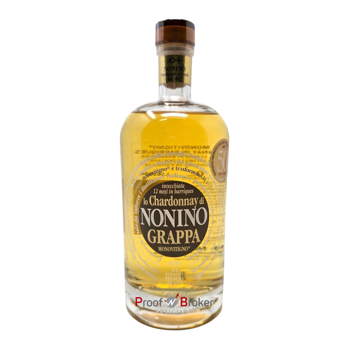 Nonino Grappa Lo Chardonnay Barrique Monovitigno 0,5 L