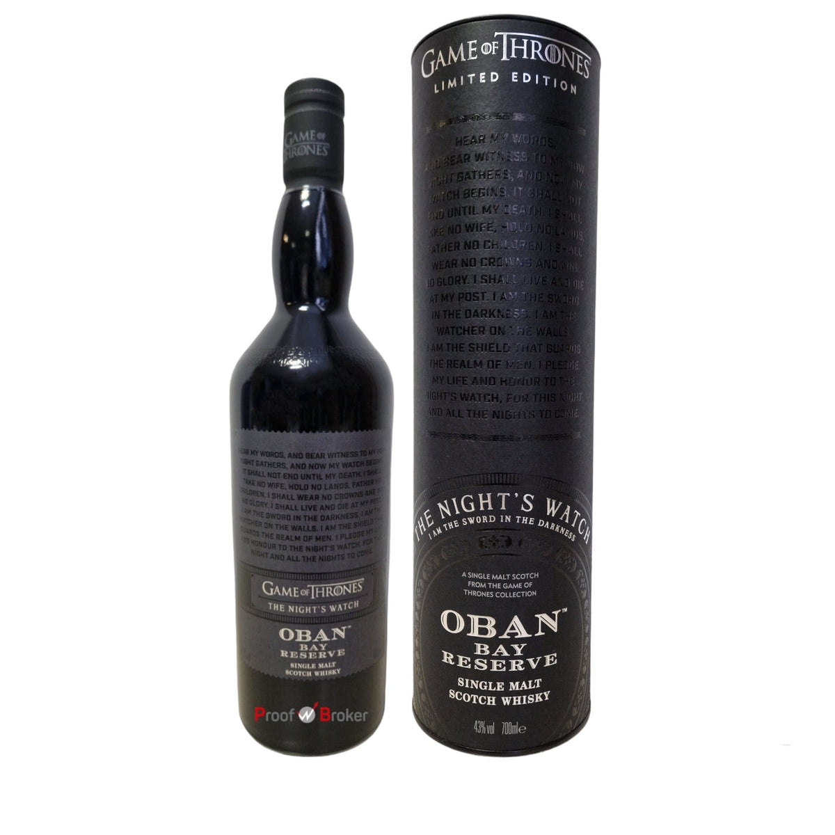 Game of Thrones Whisky 8 Bottles Set 5,6 L