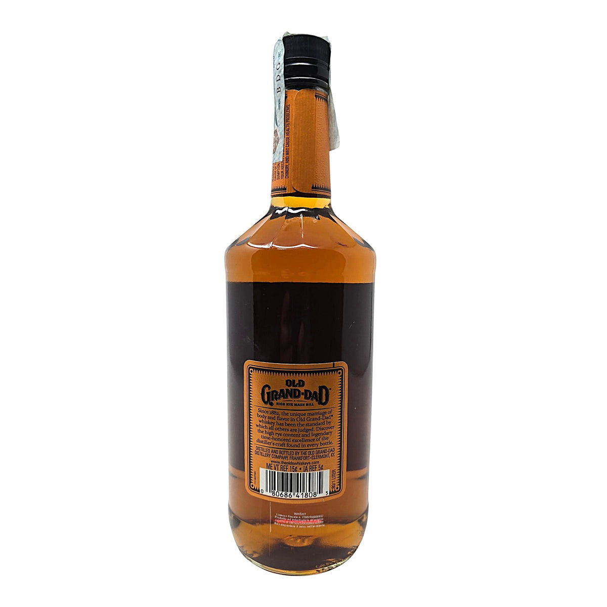 Old Grand Dad Kentucky Straight Bourbon Whiskey 1,0 L