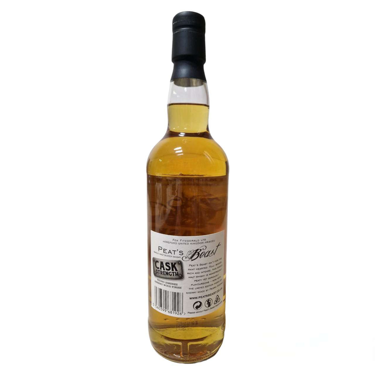 Peat's Beast Pedro Ximenez Sherry Wood Finish 0,7 L