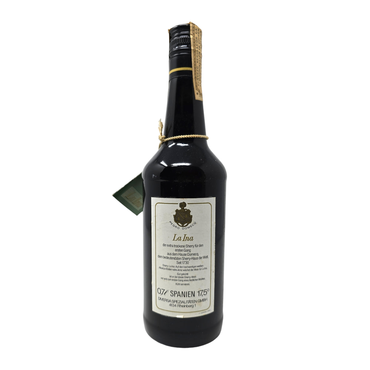 Pedro Domecq La Ina Very Pale Dry Fino Sherry 0,7 L