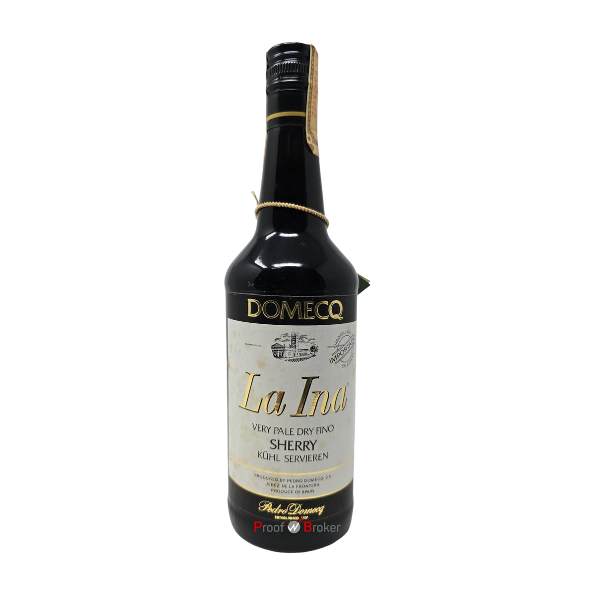 Pedro Domecq La Ina Very Pale Dry Fino Sherry 0,7 L