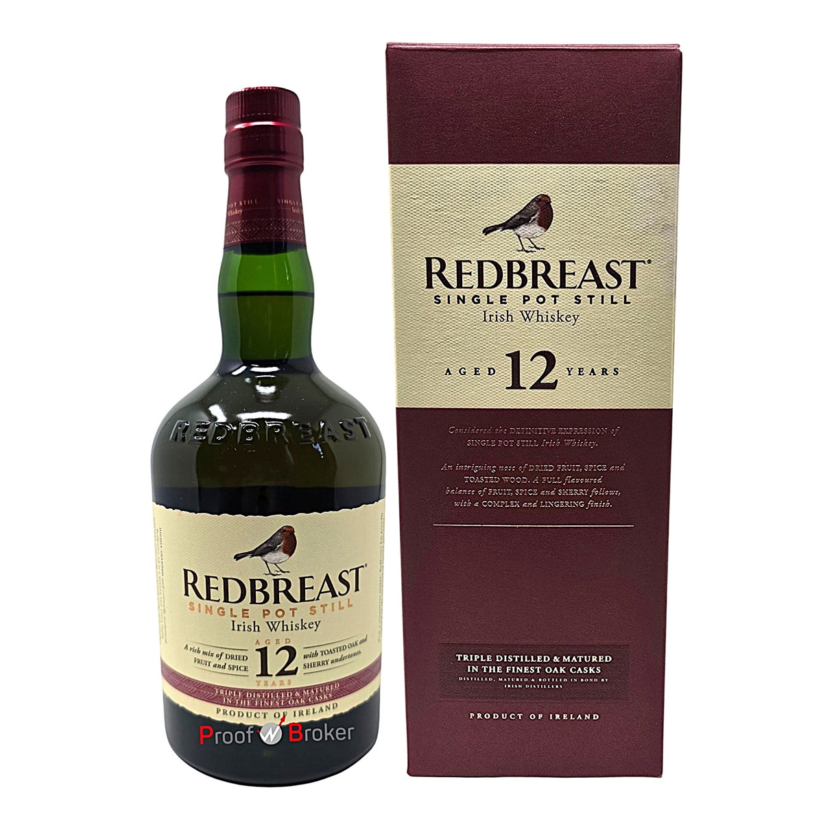 Redbreast 12 Years Irish Whiskey 0,7 L
