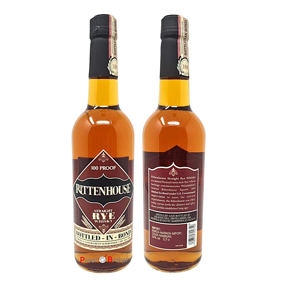 Rittenhouse Rye 100 Proof 0,7 L