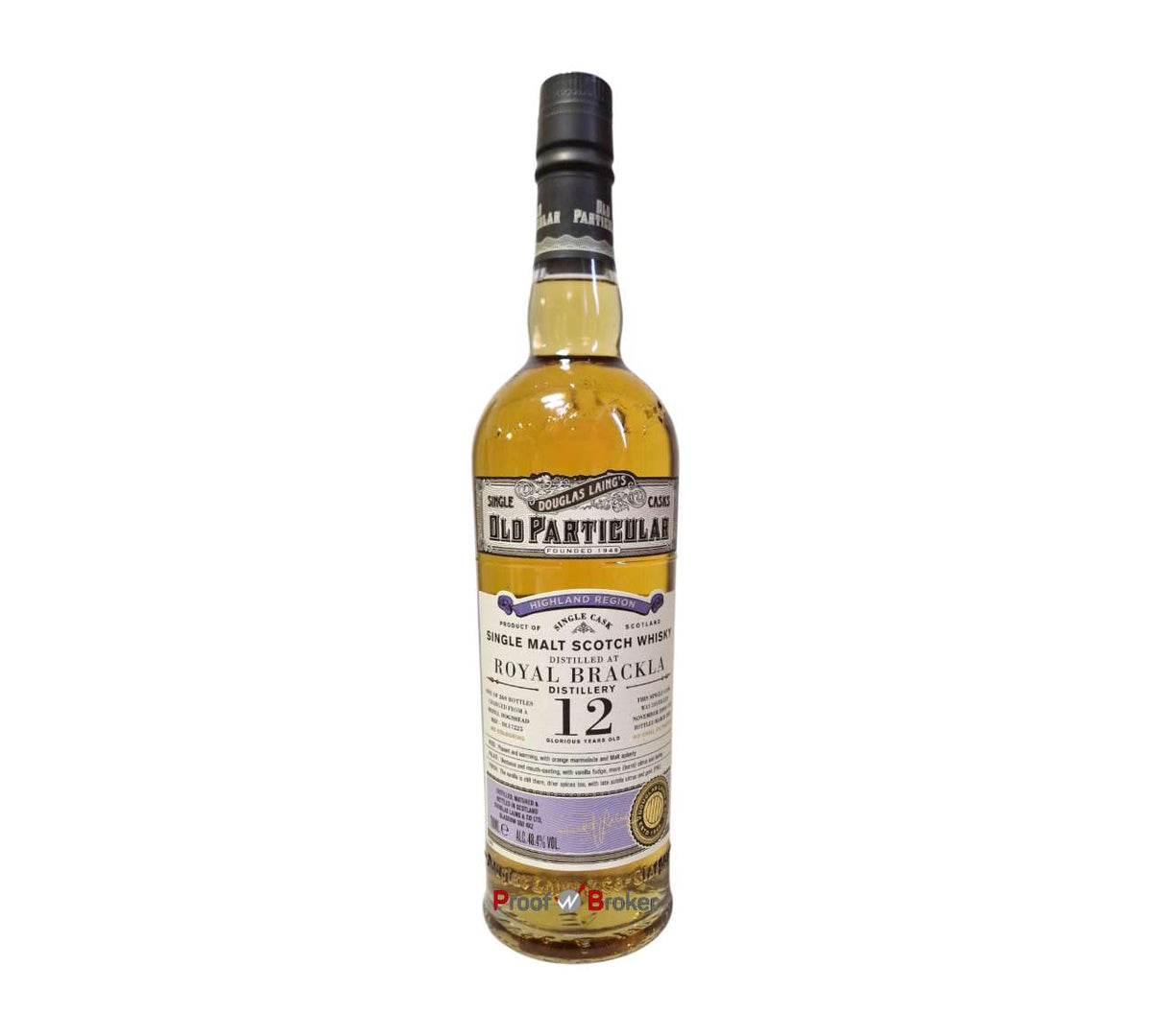 Royal Brackla 12 Years Old Particular Single Cask 0,7 L