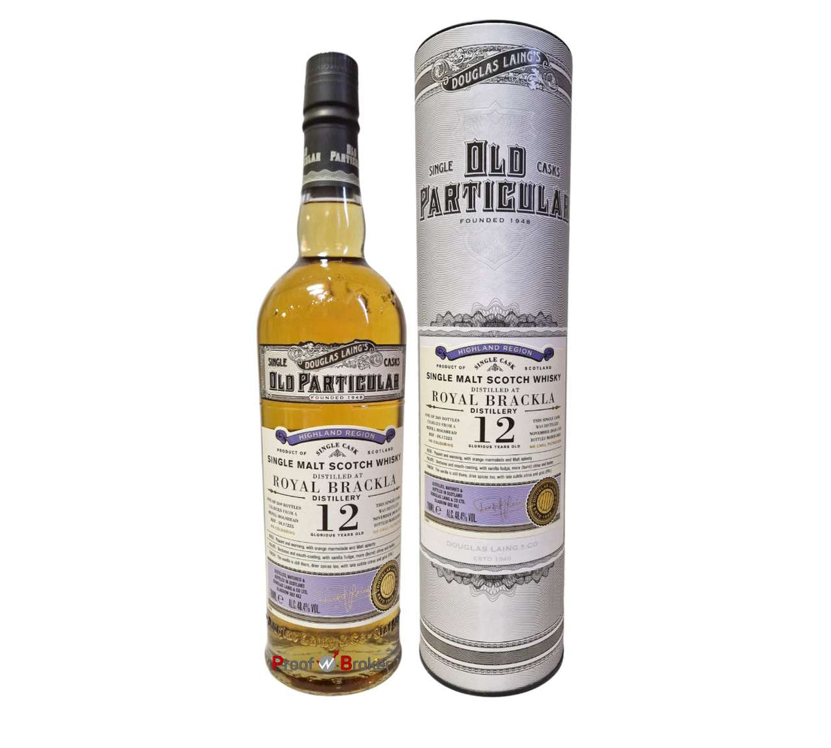 Royal Brackla 12 Years Old Particular Single Cask 0,7 L
