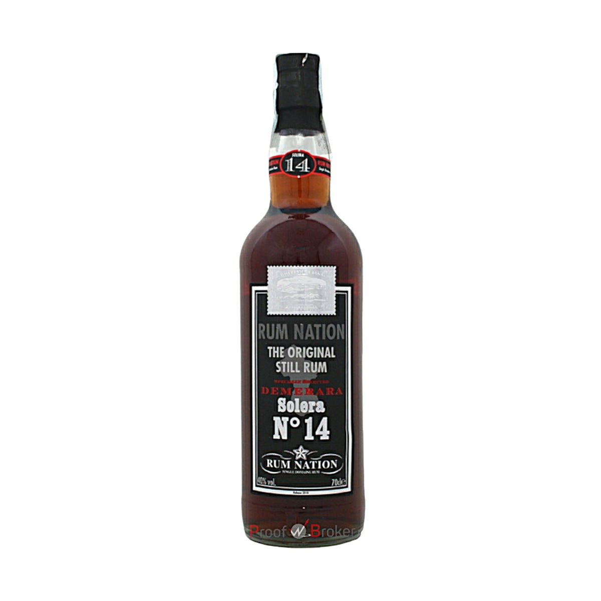 Rum Nation Demerara Solera No.14 The Original Still Rum Release 2010 0,7 L
