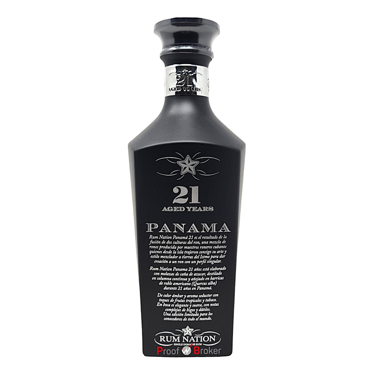 Rum Nation Panama 21 Years Black Decanter 0,7 L