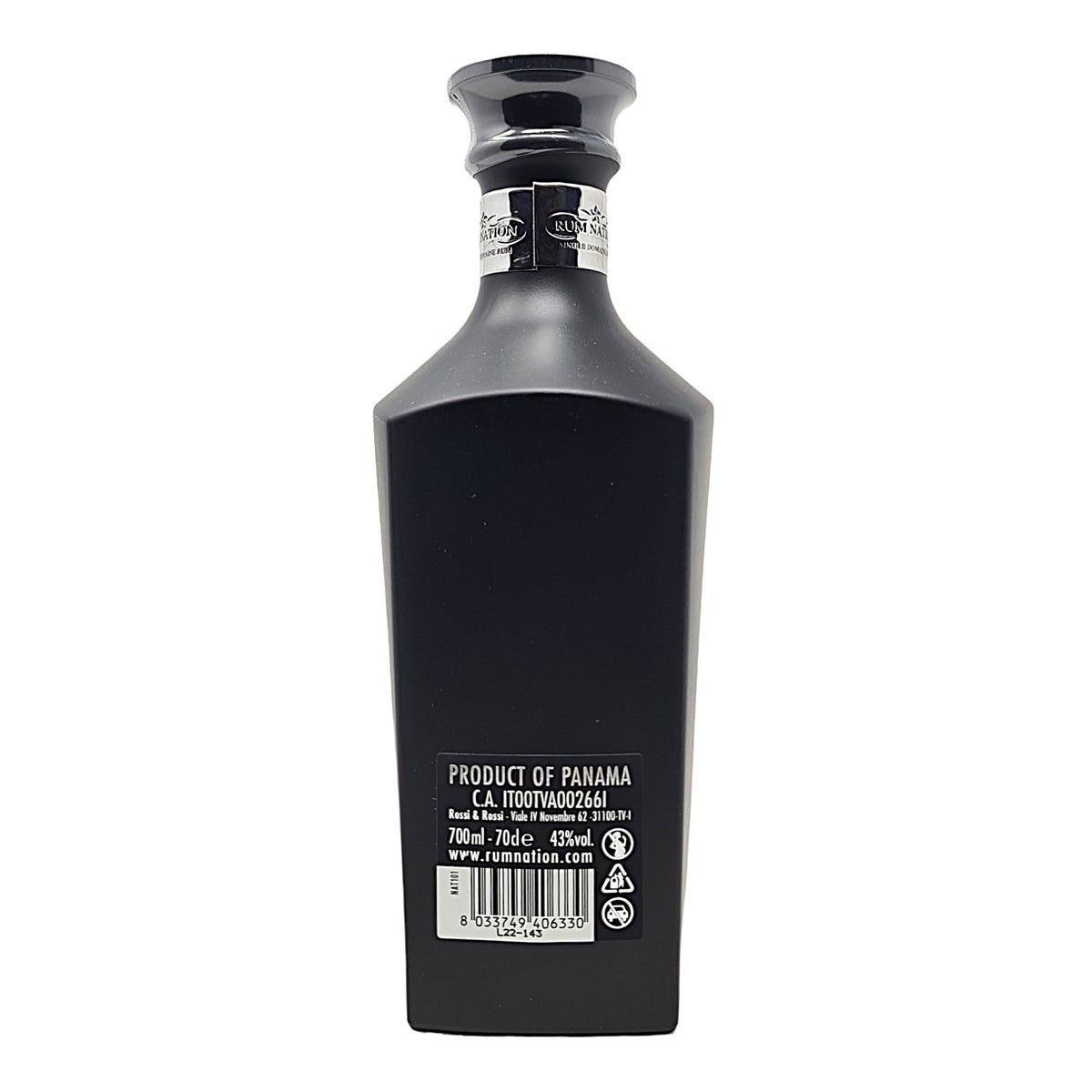 Rum Nation Panama 21 Years Black Decanter 0,7 L