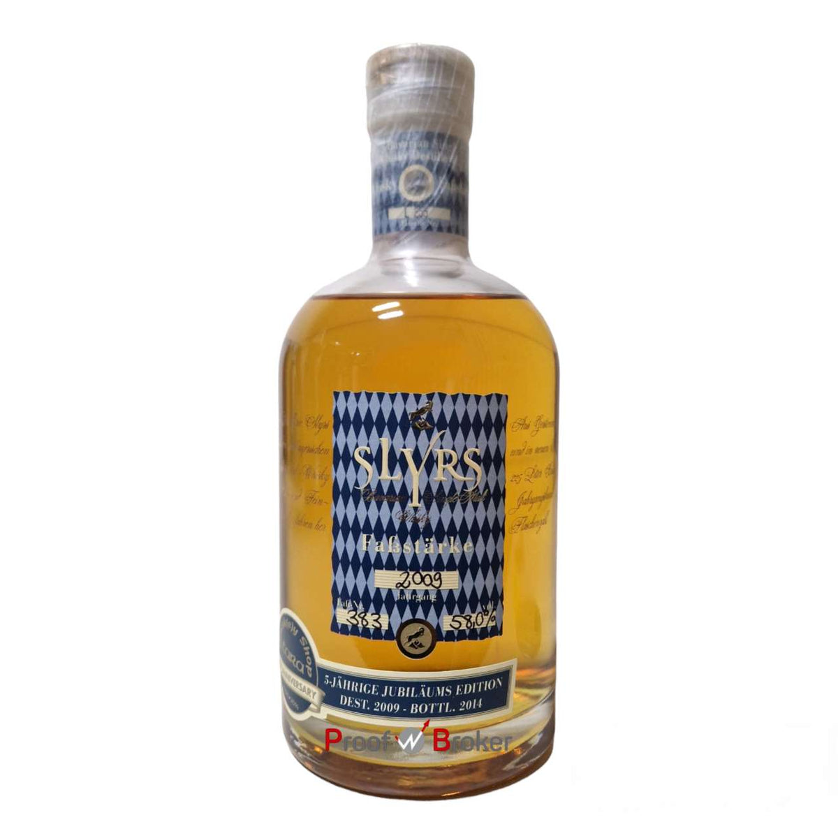 Slyrs 2009 Faßstärke 0,7 L