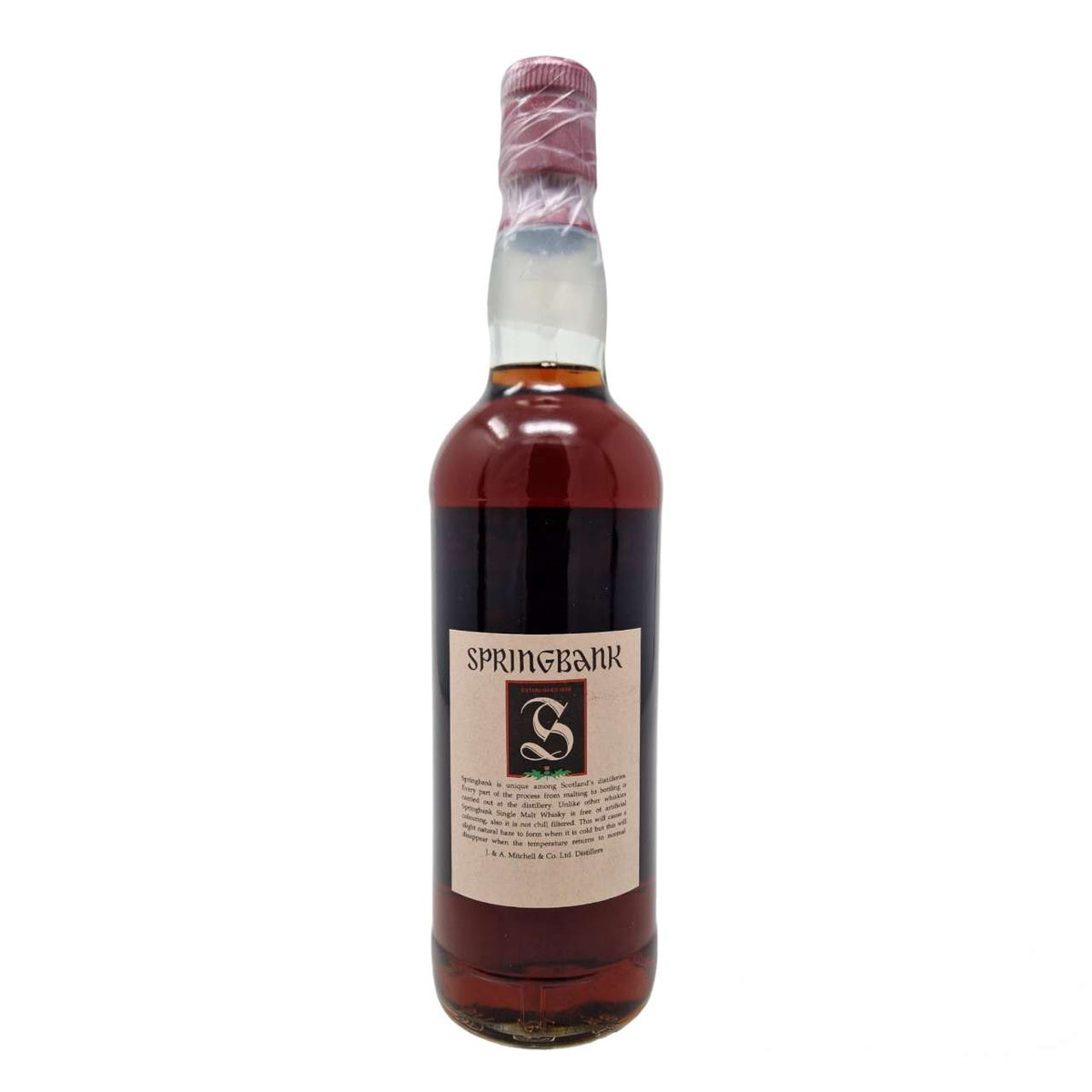 Springbank 12 Years Old 100 Proof Green Thistle 0,7 L