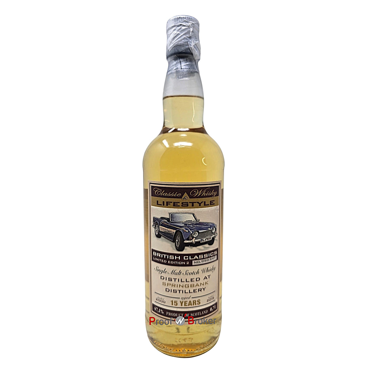 Springbank 15 Years 2000-2015 Limited Edition 2 British Classics  0,7 L