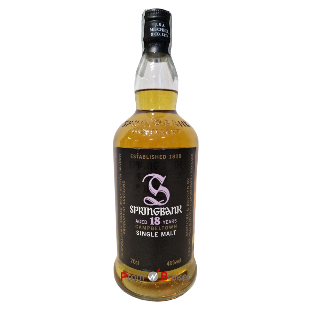 Springbank 18 Years Campbeltown Single Malt 0,7 L