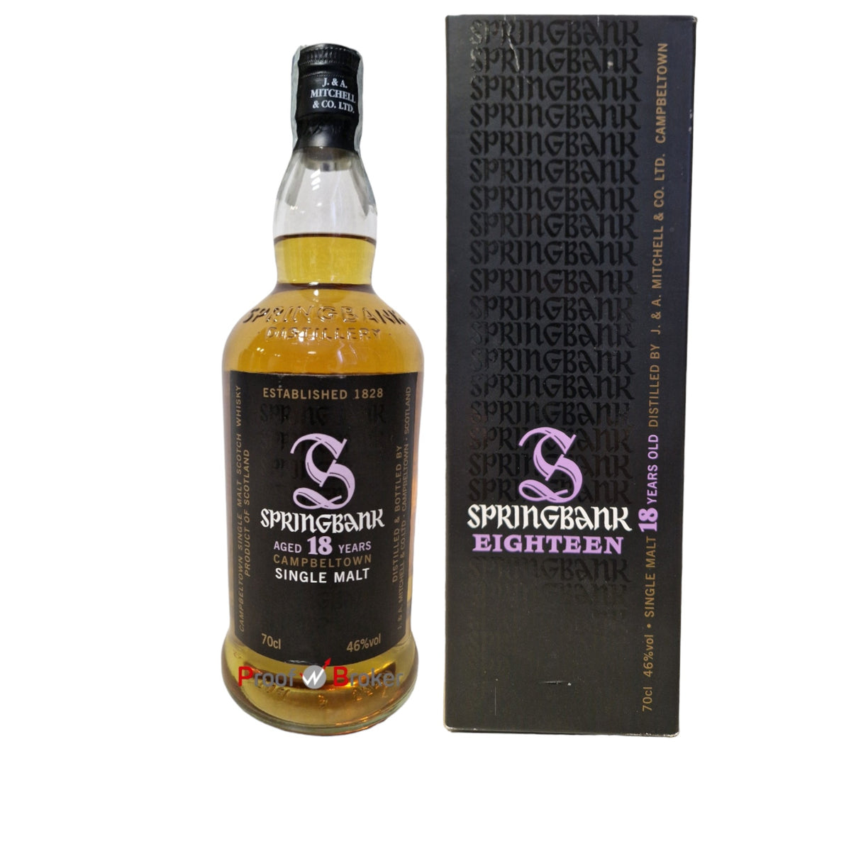 Springbank 18 Years Campbeltown Single Malt 0,7 L