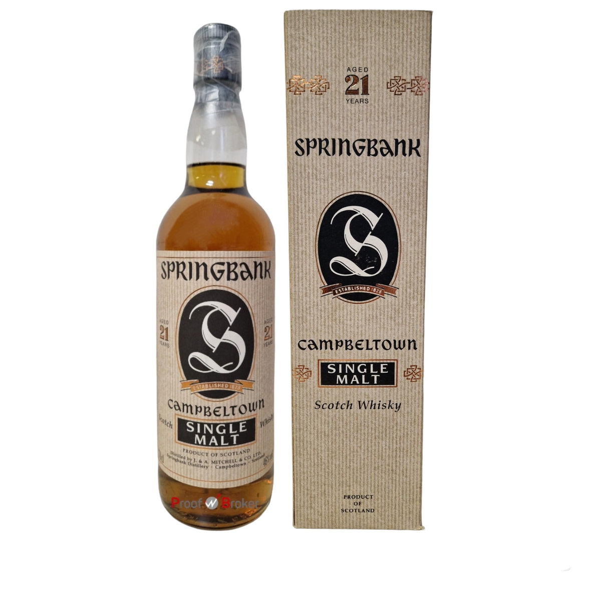 Springbank 21 Years Campbeltown Single Malt Scotch Whisky 0,7 L