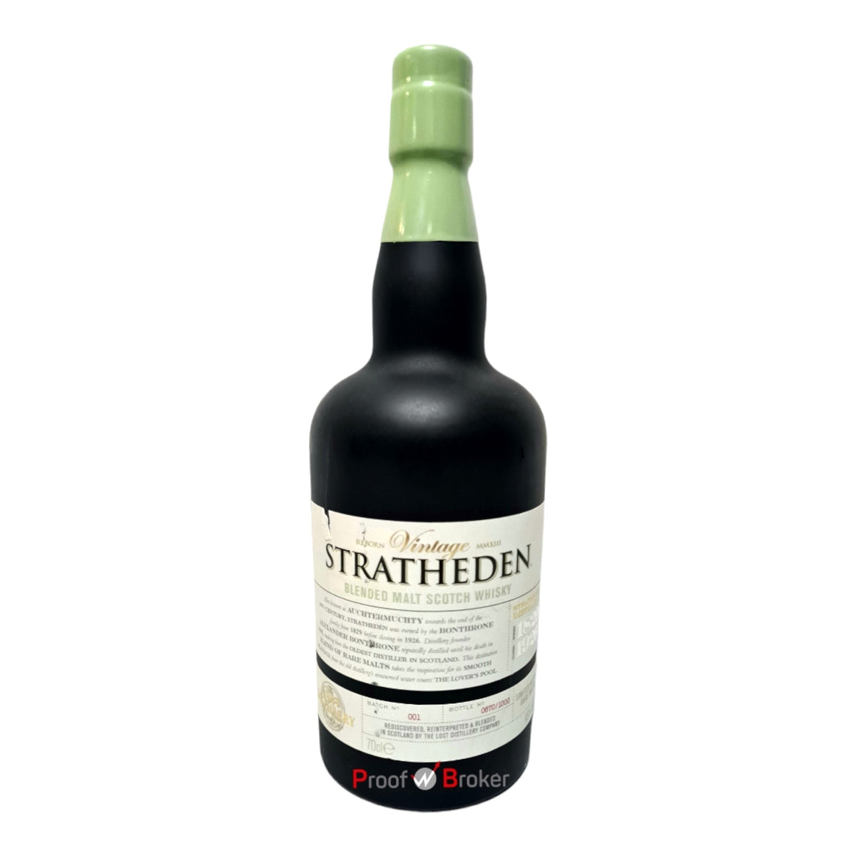 Stratheden Batch No.1 Blended Malt Scotch Whisky Limited Release 0,7 L