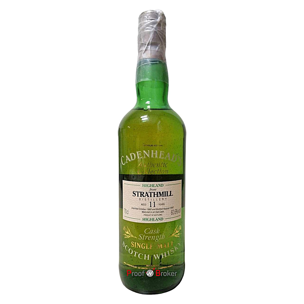 Strathmill 1980 Cadenhead's Authentic Collection 0,7 L