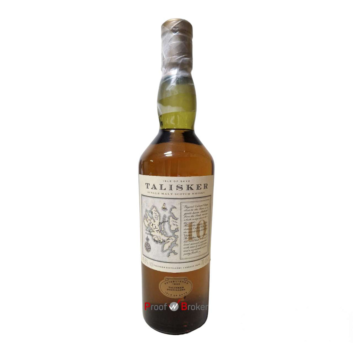 Talisker 10 Years Old Map Label Classic Malts 0,7 L