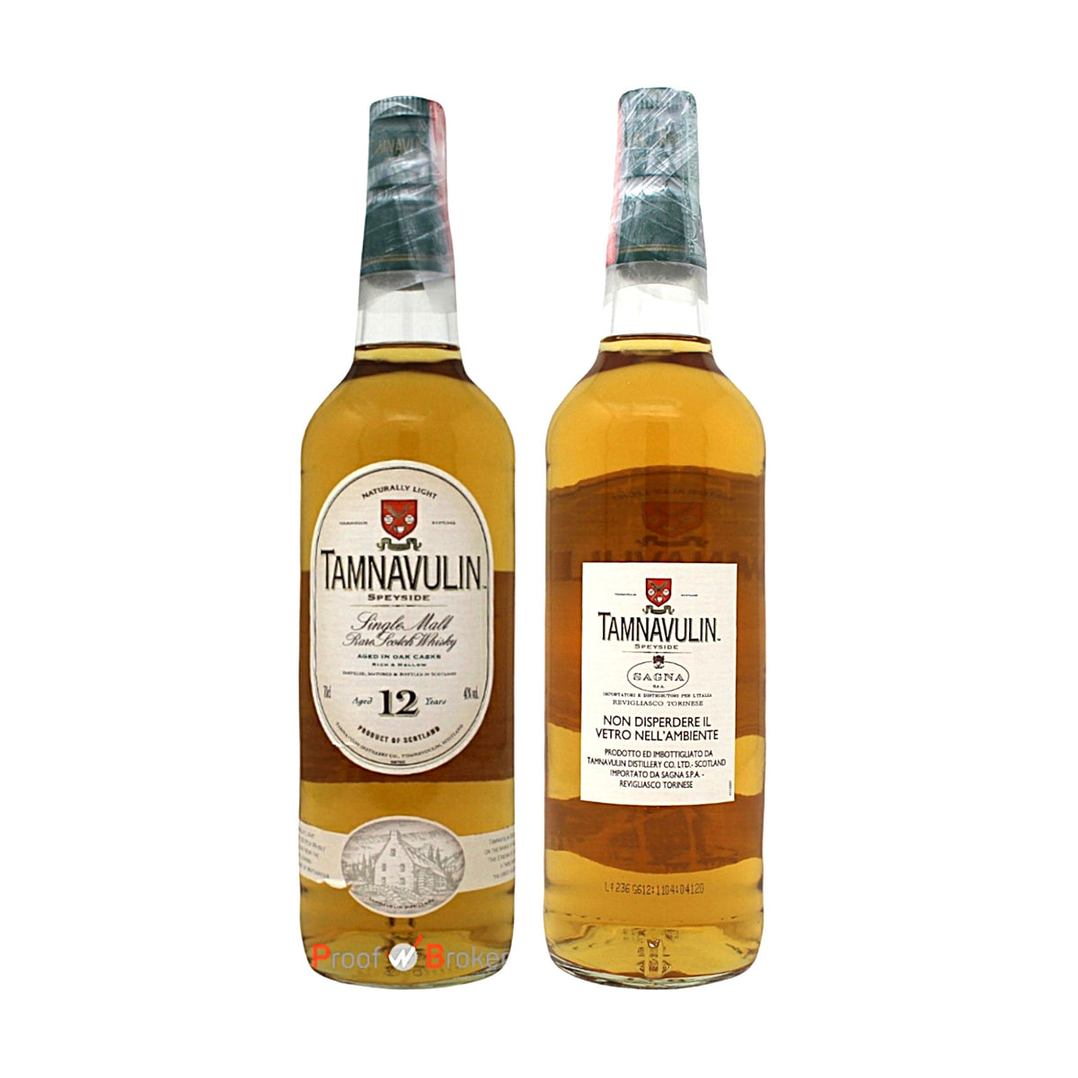 Tamnavulin 12 Years Old Speyside Single Malt Scotch Whisky 0,7 L