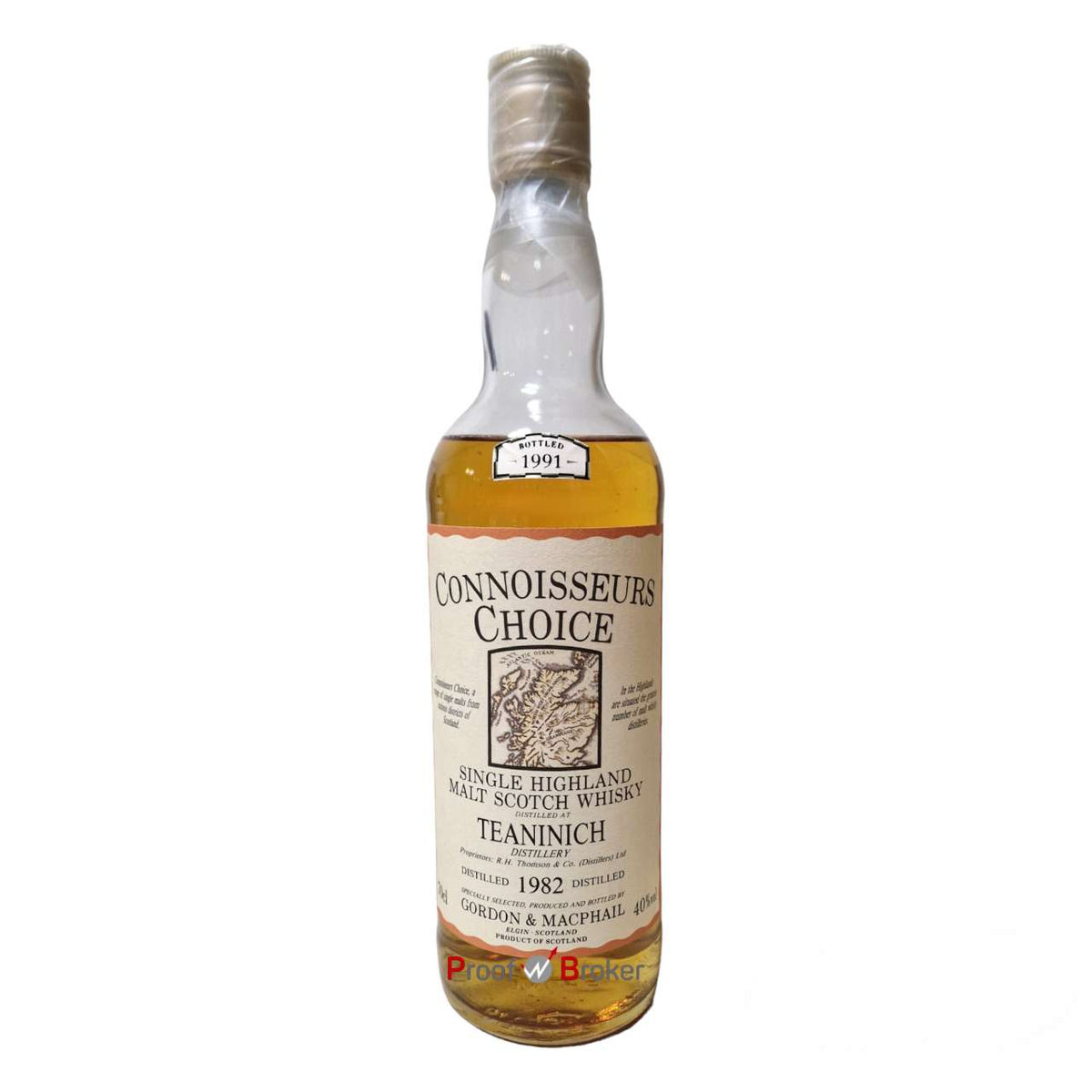 Teaninich 1982 Connoisseurs Choice Gordon & MacPhail 0,7 L