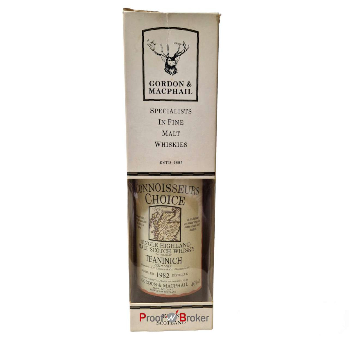Teaninich 1982 Connoisseurs Choice Gordon & MacPhail 0,7 L