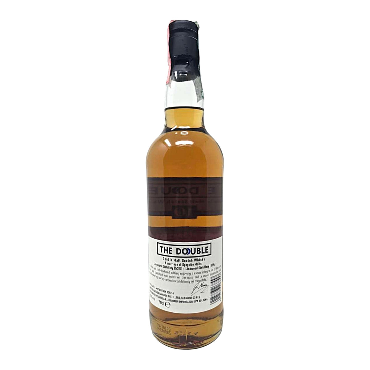 The Double Speyside 10 Years Longmorn (53%) + Linkwood (47%) 0,7 L