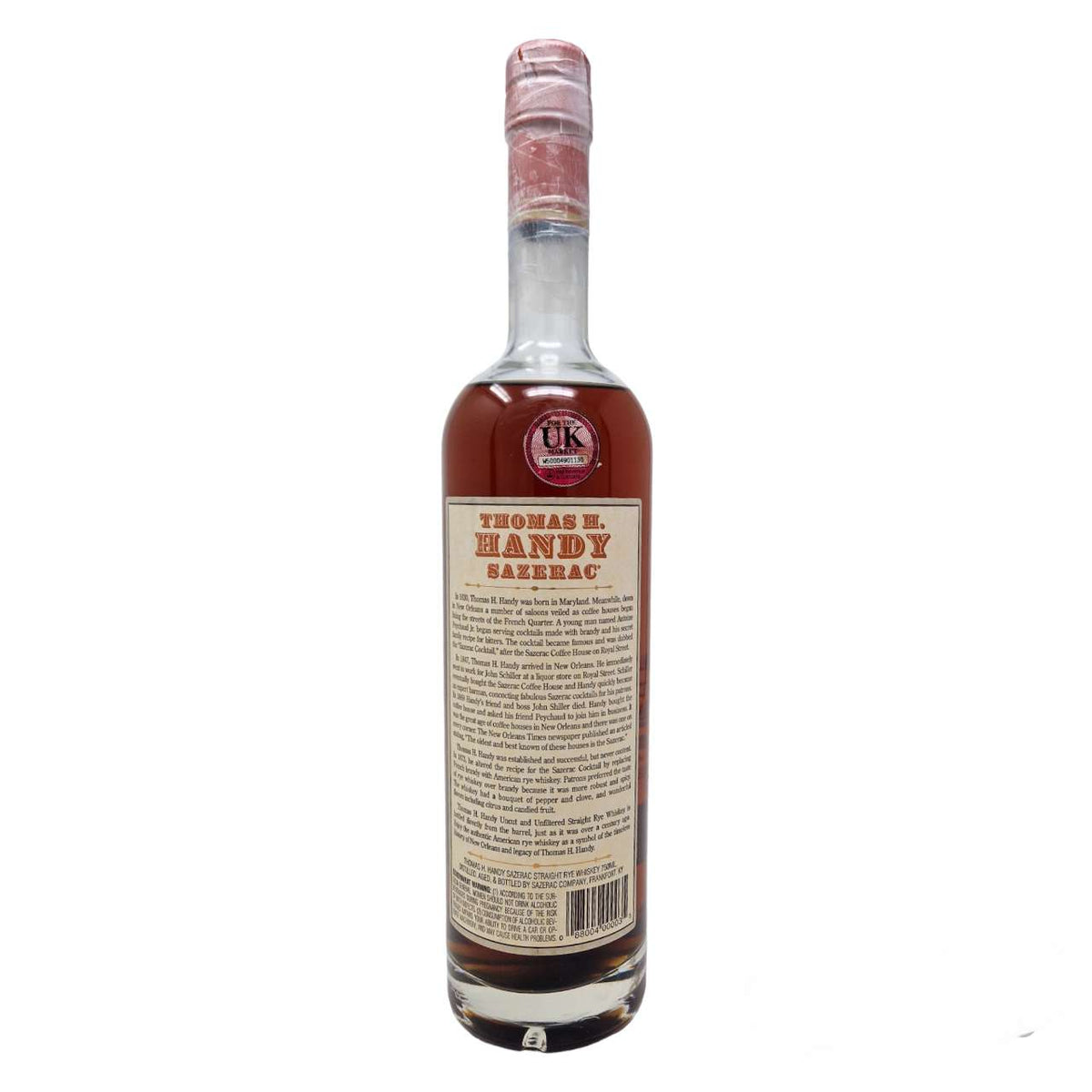 Thomas H. Handy Sazerac Rye 2006 First Release 750 ML