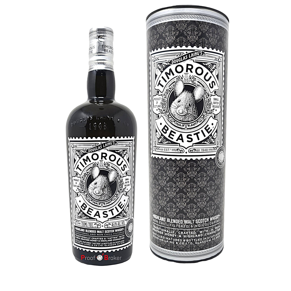 Timorous Beastie Highland Blended Whisky 0,7 L