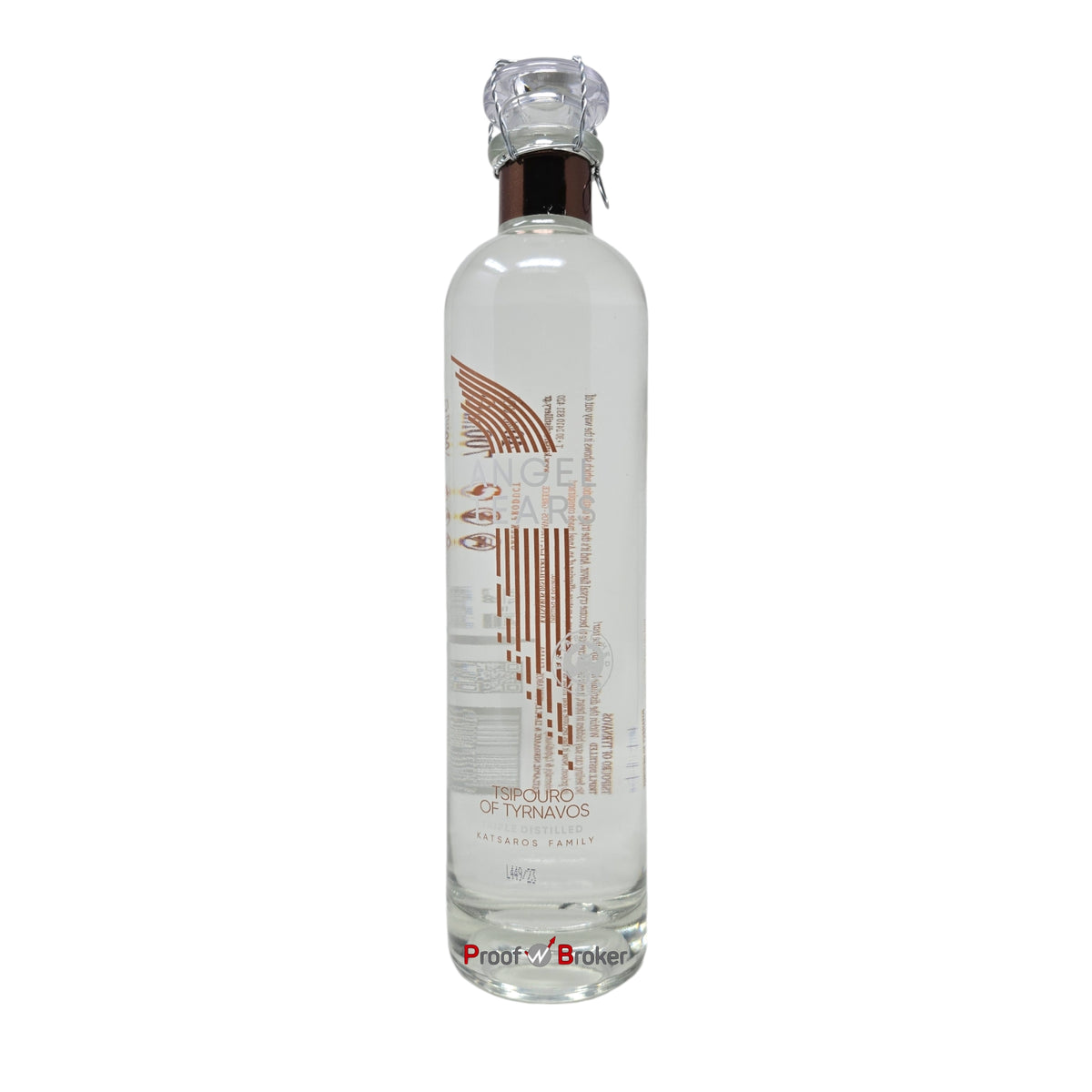 Tsipouro Angel Tears Triple Distilled Katsaros Family 0,7 L